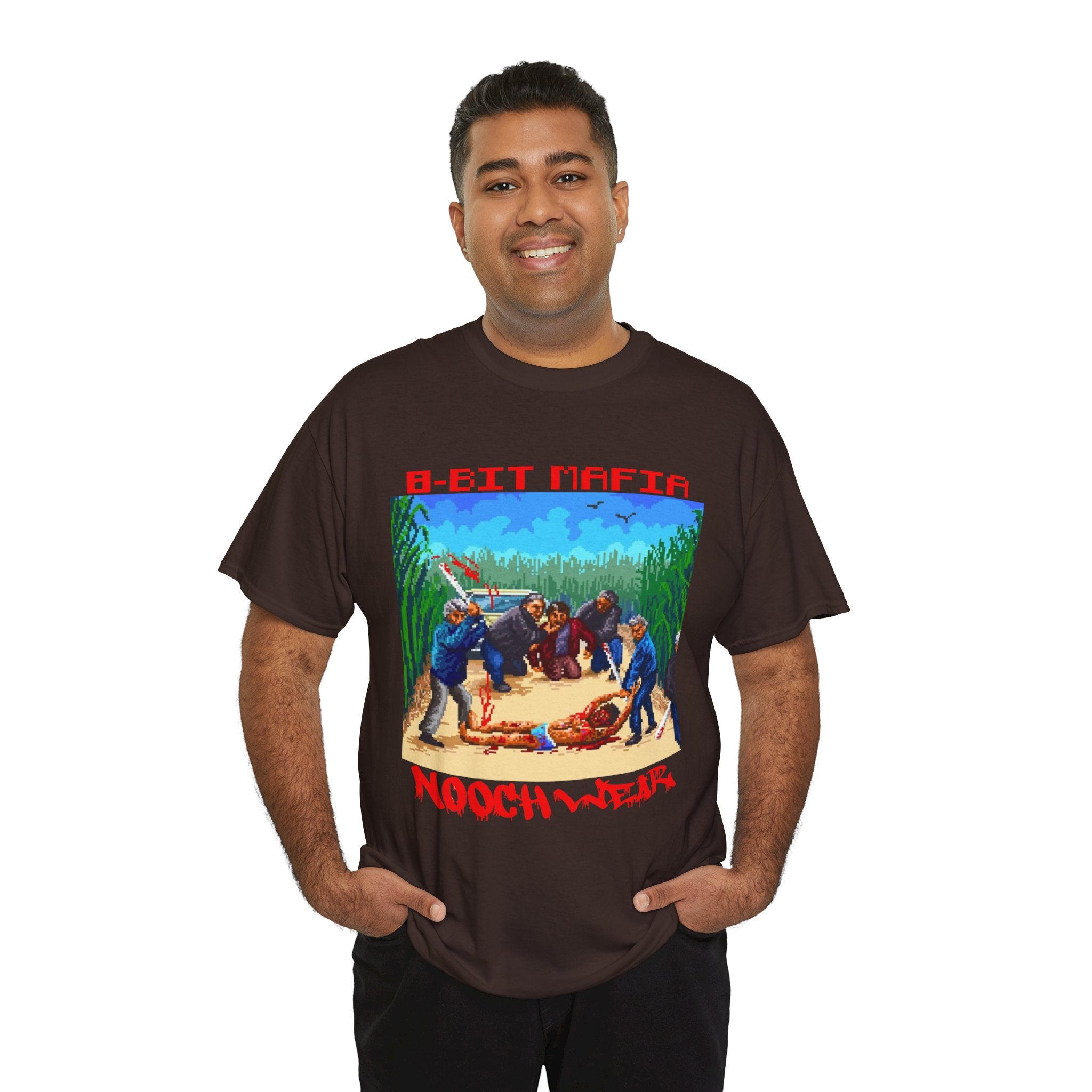 ADULT 8-BIT MAFIA Heavy Cotton Tee – Nooch Apparel