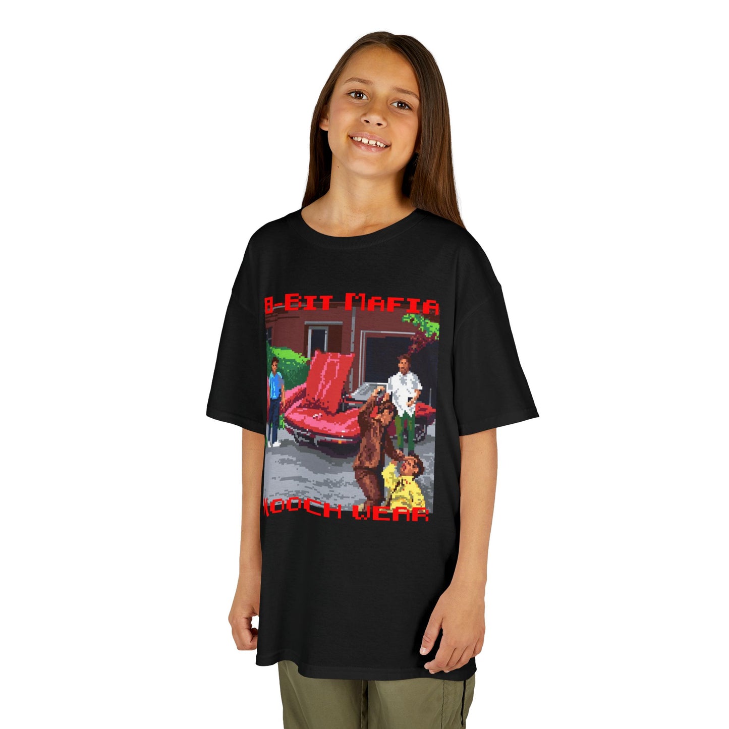 Kids Red Corvette Cotton™ Tee
