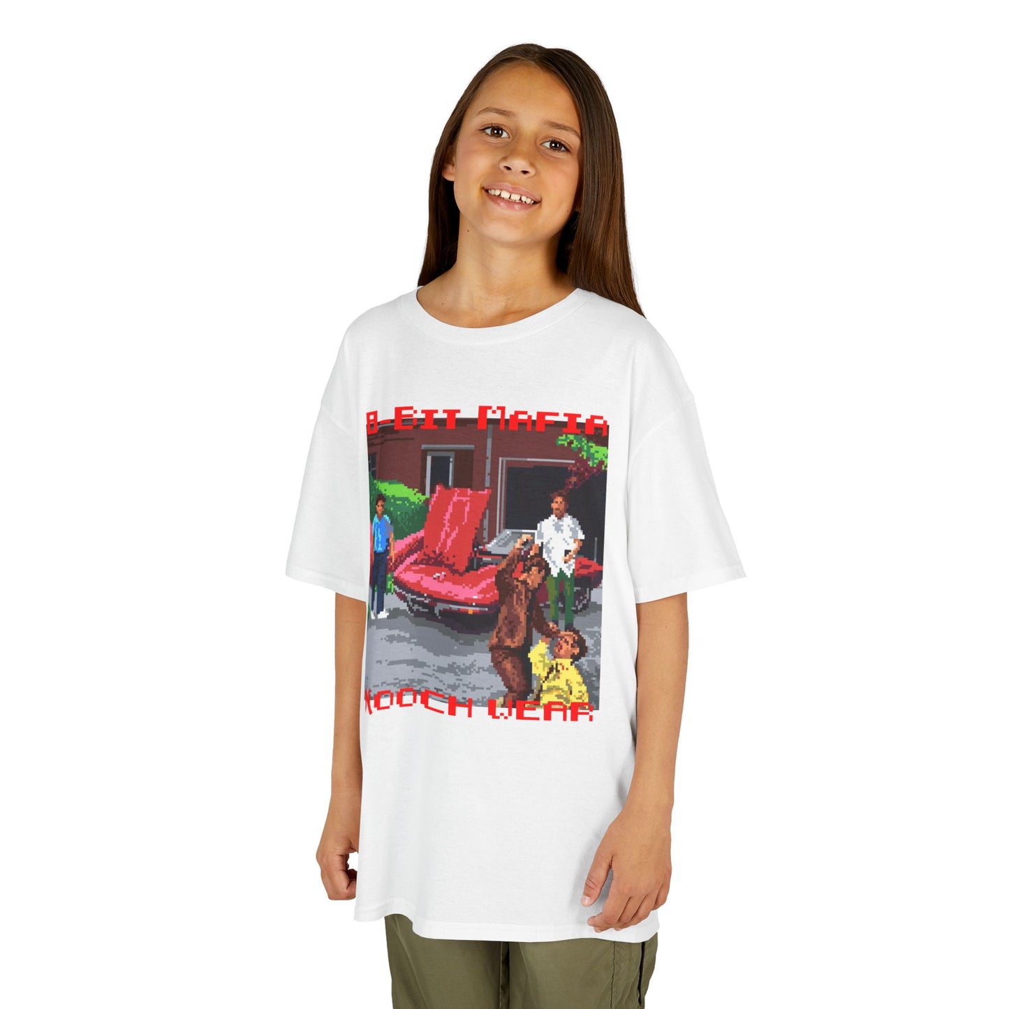 Kids Red Corvette Cotton™ Tee