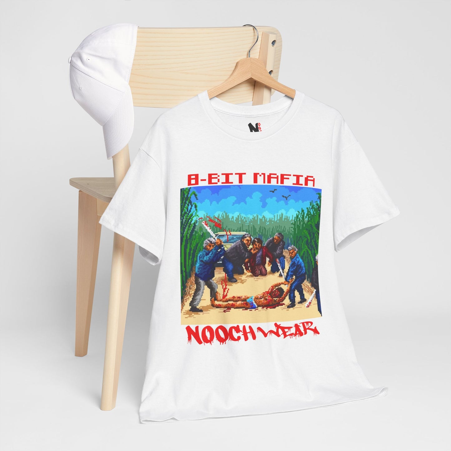 ADULT 8-BIT MAFIA Heavy Cotton Tee