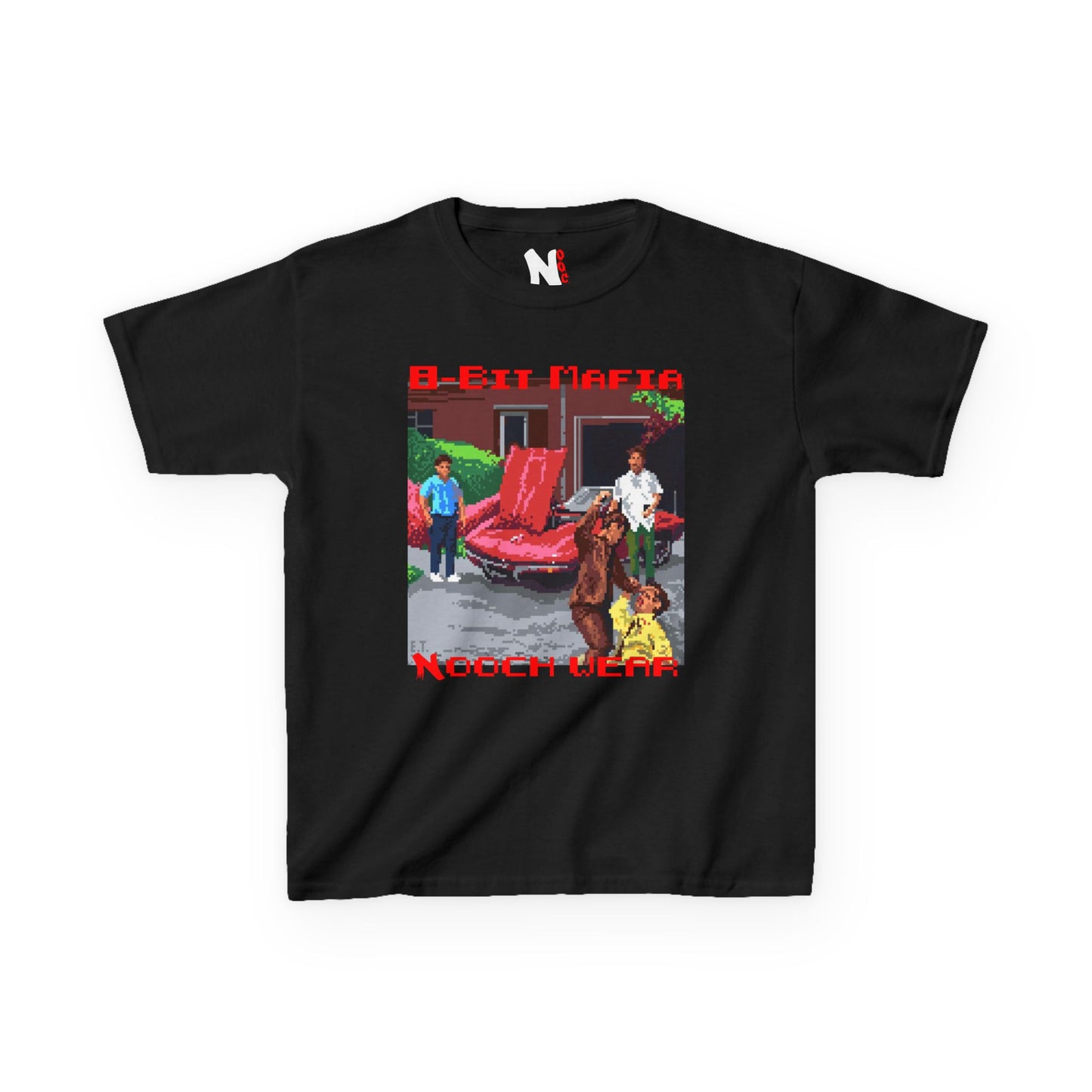 Kids Red Corvette Cotton™ Tee